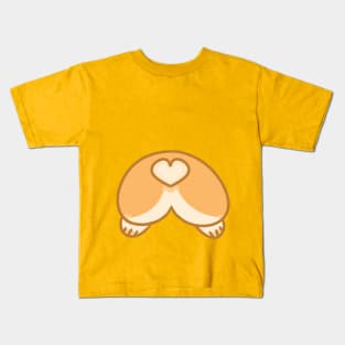 Corgi Butt Kids T-Shirt